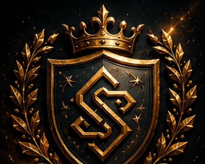 Crowned gold emblem artwork created with StorieVerse